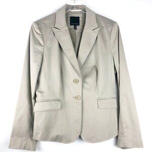 The Limited Blazer Stretch Cotton. Taupe. Size 12